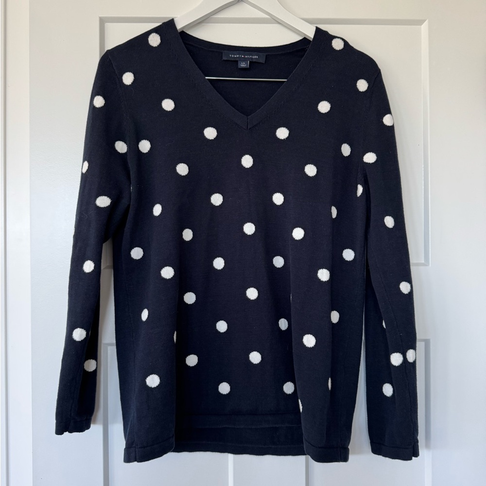 Tommy Hilfiger Deep Blue Knitwear